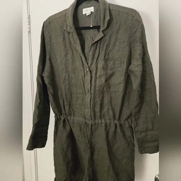 Olive Green Women's Jumpsuit